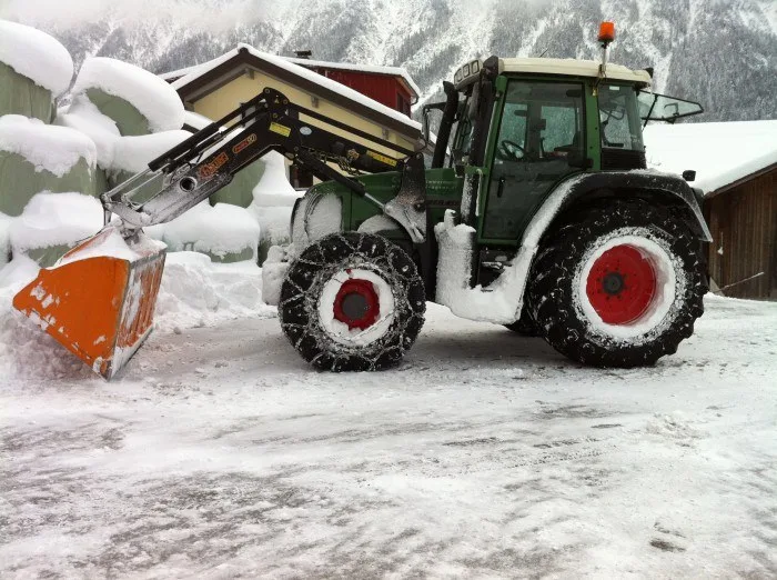 Schneeräumung mit Fendt